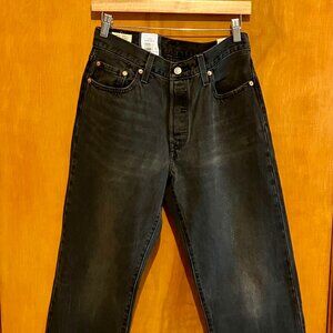 NWT 501® '90s Women's Jeans in Stitch School Black by Levi's, 28 32